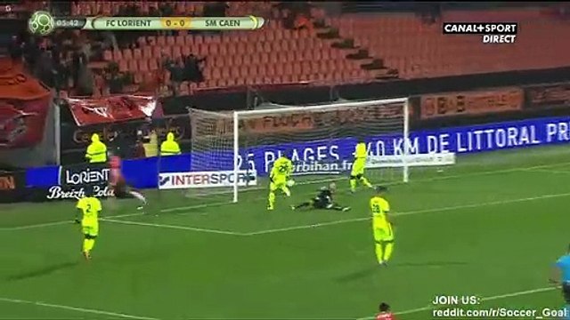 Pierre Yves Hamel Goal HD - Lorient 1 - 0 Caen - 13.01.2020 (Full Replay)