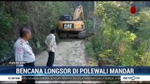 Tebing Setinggi 50 Meter di Polewali Mandar Longsor