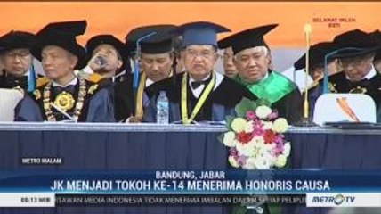 Jusuf Kalla Terima Gelar Doktor Honoris Causa ITB