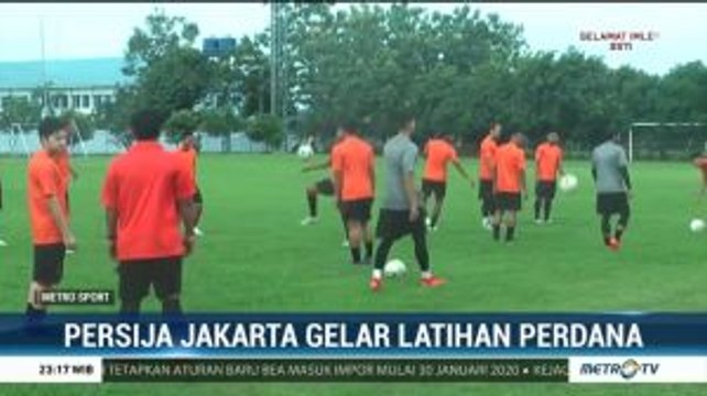 Persija Jakarta Gelar Latihan Perdana