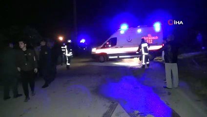 Kontrolden çıkan araç yol kenarına savruldu: 1 ölü, 1 yaralı