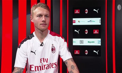 Kjær : "Sonhava com o AC Milan há anos"