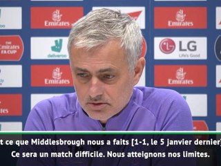 FA Cup - Mourinho : "Nous atteignons nos limites"