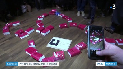 Retraites : avocats en colère, procès annulés