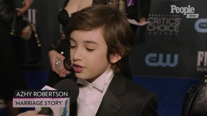 Marriage Story's Azhy Robertson Shares Advice He Got from Adam Driver and Scarlett Johansson
