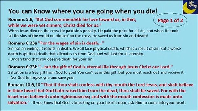 Romans Road Plan of Salvation Bible Verses