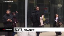 Fransız 'Örümcek Adam' emeklilik reformu karşıtı protestolara destek için tırmandı