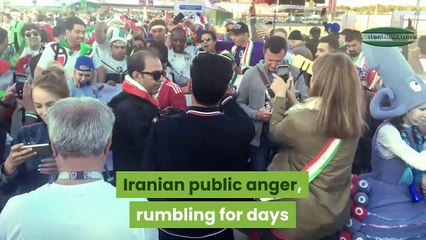 Iran denies reports of police shooting at protesters amid fury over downing of plane