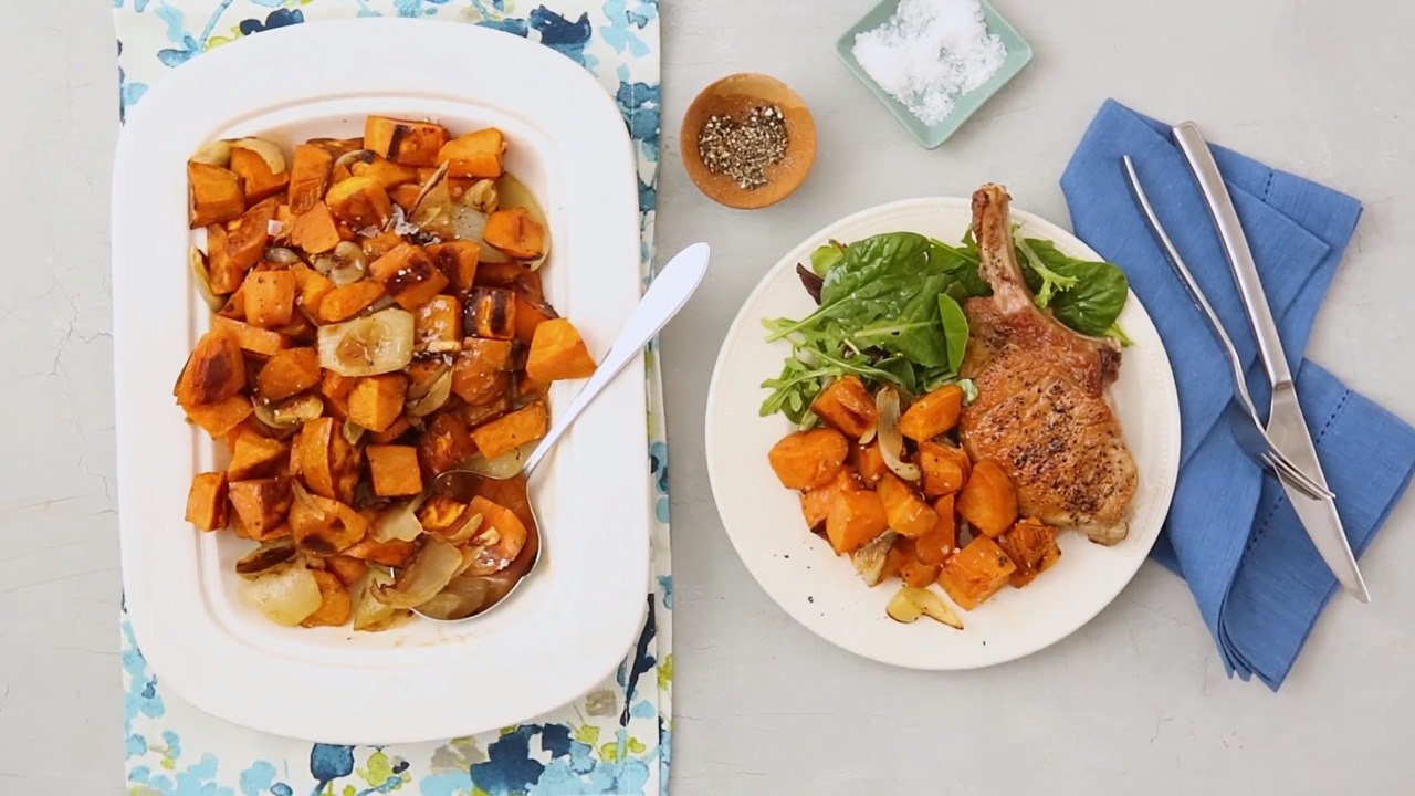 Oven Roasted Sweet Potatoes