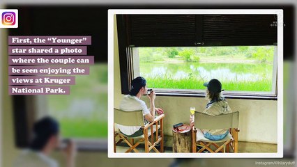 Hilary Duff’s romantic safari honeymoon photos are giving us FOMO