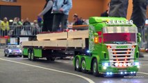 RC Trucks & Heavy Haulage Rc Trucks at the Construction-Site! Wels! IG. M. T & B! MB Arcos! Scania!