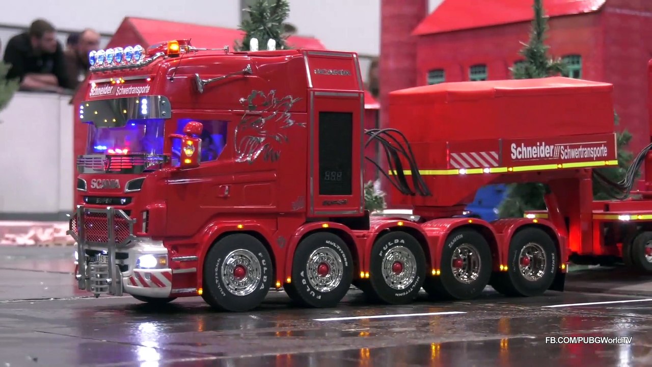 BIG Rc Truck Action! Scania! MAN! MB Arocs! Modell Hobby Spiel