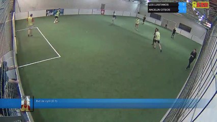 But de cyril (0-1) - LES LUSITANOS Vs ANCELIN CITEOS - 13/01/20 20:00 - LIGUE 2 - Poitiers Game Parc