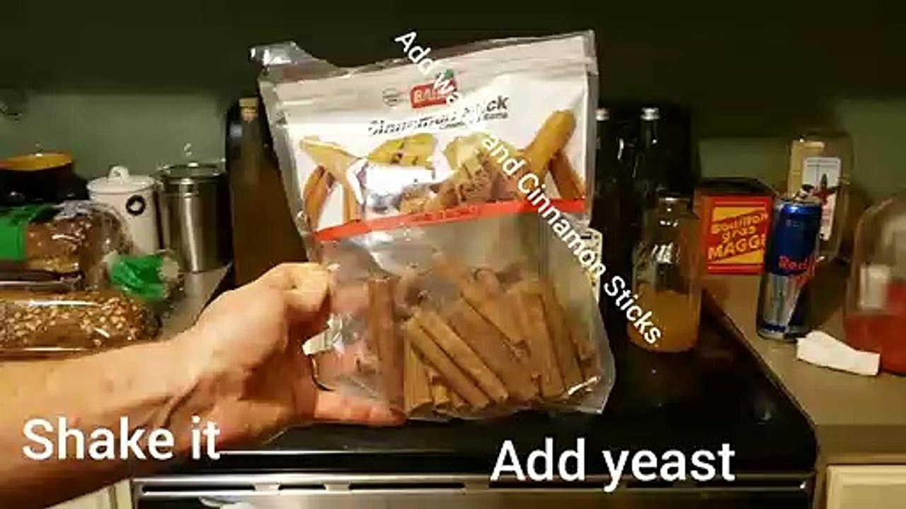 DIY Mead. Best Taste I have made so far! Apple Cinnamon Cider Mead