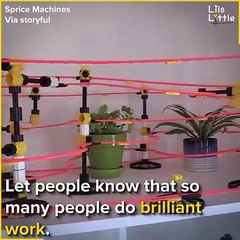 Talent expressed by someone in the form of video amazing mind blowing ideas 