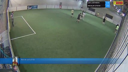 But de cyril (2-12) - LES LUSITANOS Vs ANCELIN CITEOS - 13/01/20 20:00 - LIGUE 2