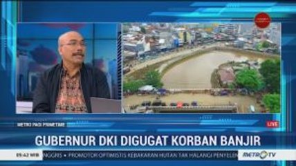 Gubernur DKI Digugat Korban Banjir