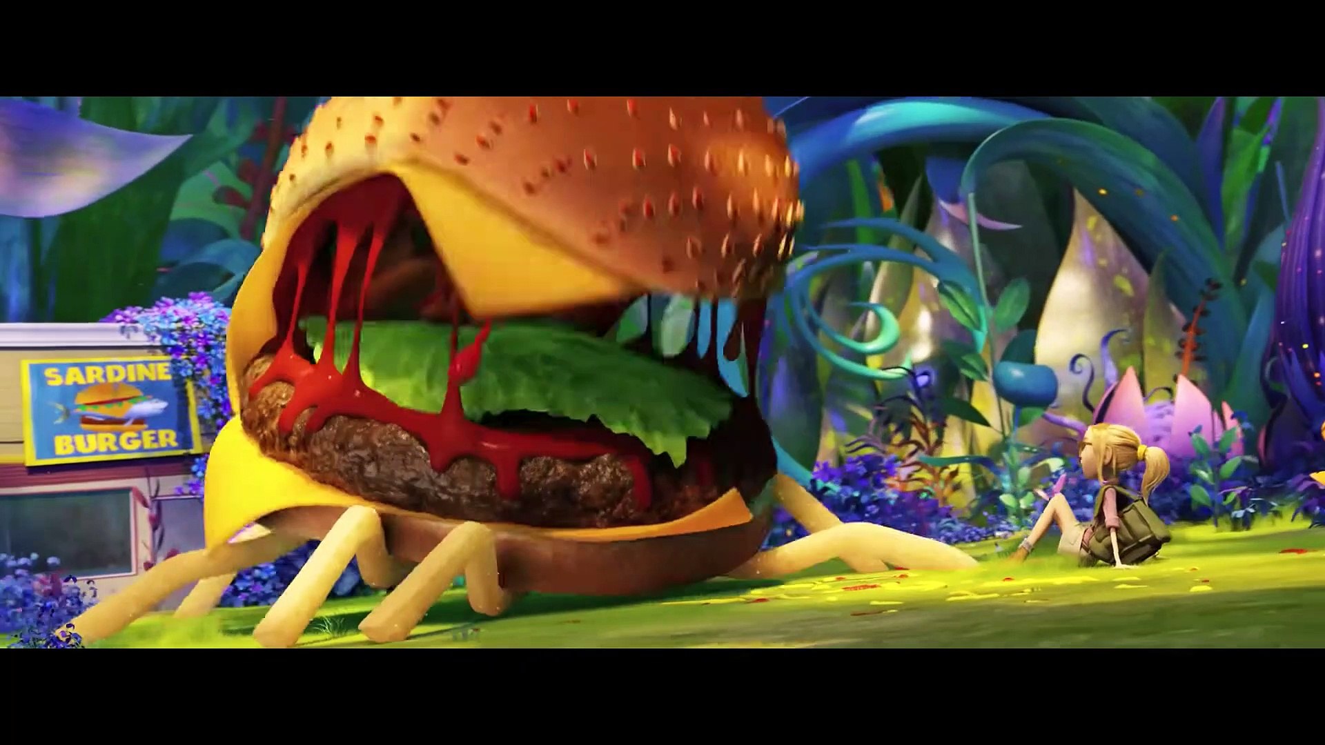 Spider Burger Cloudy With Achance Of Meatballs