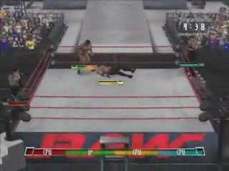 Undertaker and batista vs kane and great khali