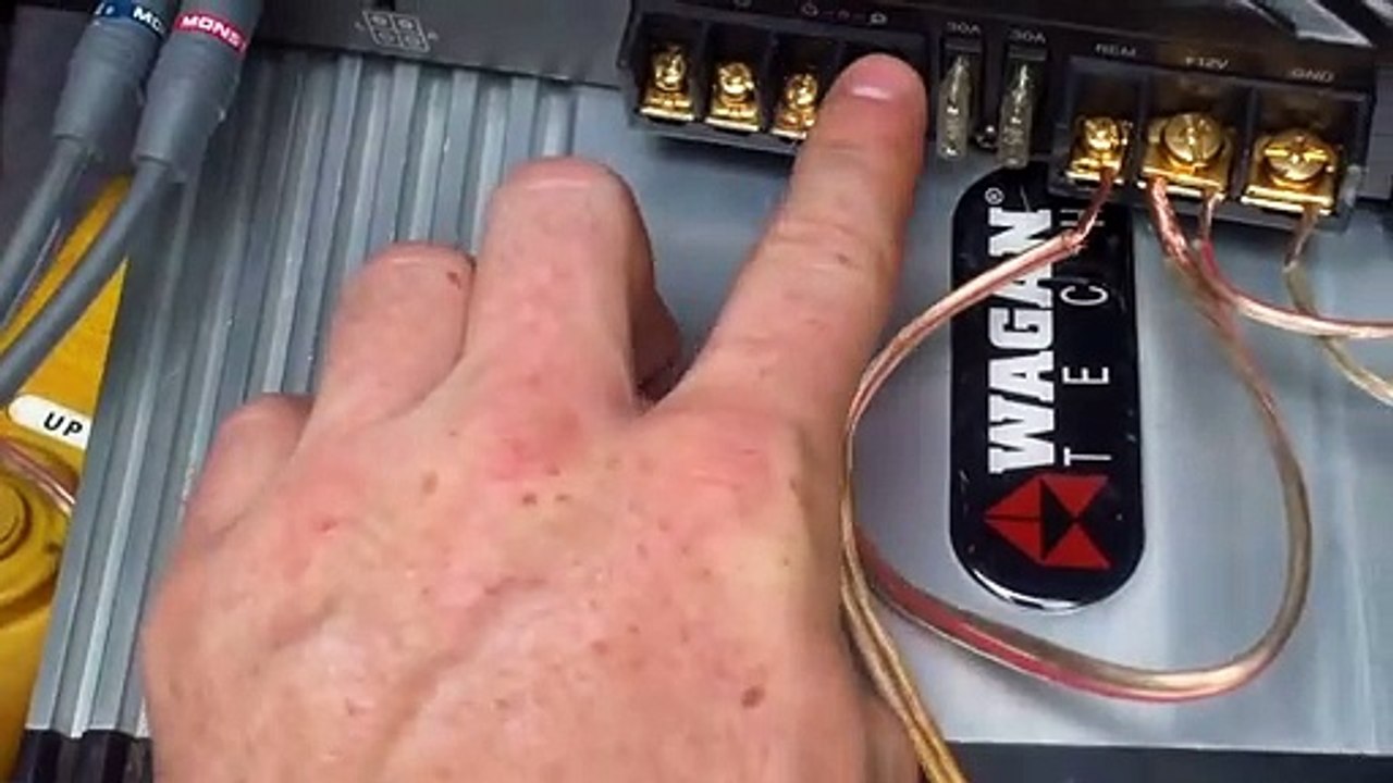 How to connect your car amplifier. Super easy