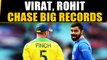 VIRAT KOHLI, ROHIT SHARMA EYE BIG RECORDS AGAINST AUSSIES | Oneindia News