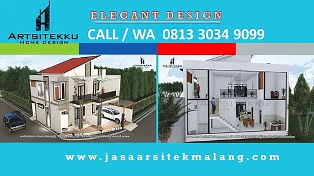 CALL / WA 0813 5828 2515 Jasa Arsitek Rumah Mewah Kediri