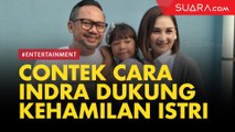 Tak Lagi Muda, Contek Cara Indra Brasco Dukung Kehamilan Mona Ratuliu