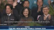 Tsai Ing-wen Kembali Terpilih sebagai Presiden Taiwan