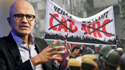 Satya Nadella shares his view on CAA