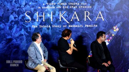 Trailer Launch Of Film ‘Shikara’ With Team & Ar Rahman