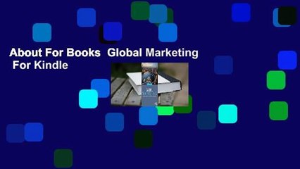 About For Books  Global Marketing  For Kindle