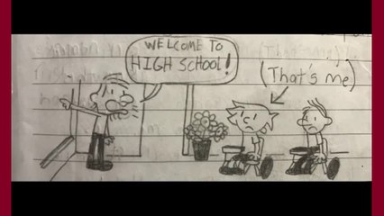 High School Cartoons Freshmen Year