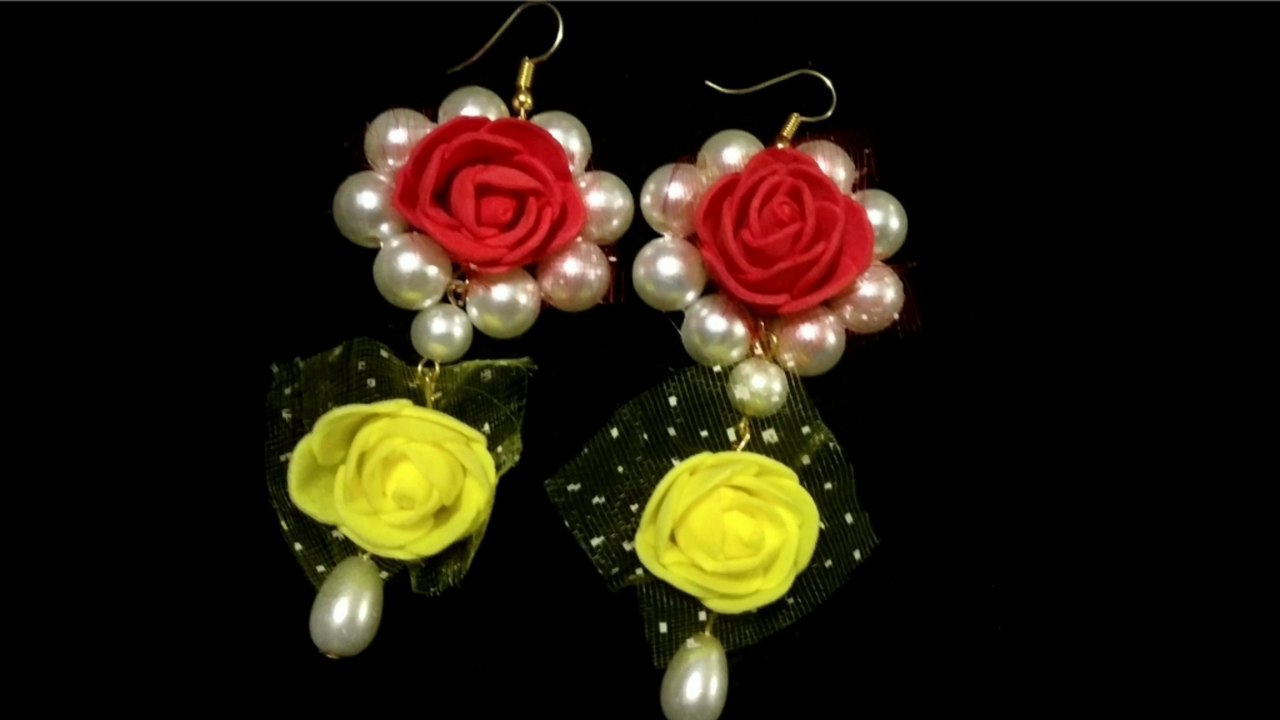 How to make handmade flower jewellery|flower jewellery for#preeticreationsdda haldi|flower jewellery|