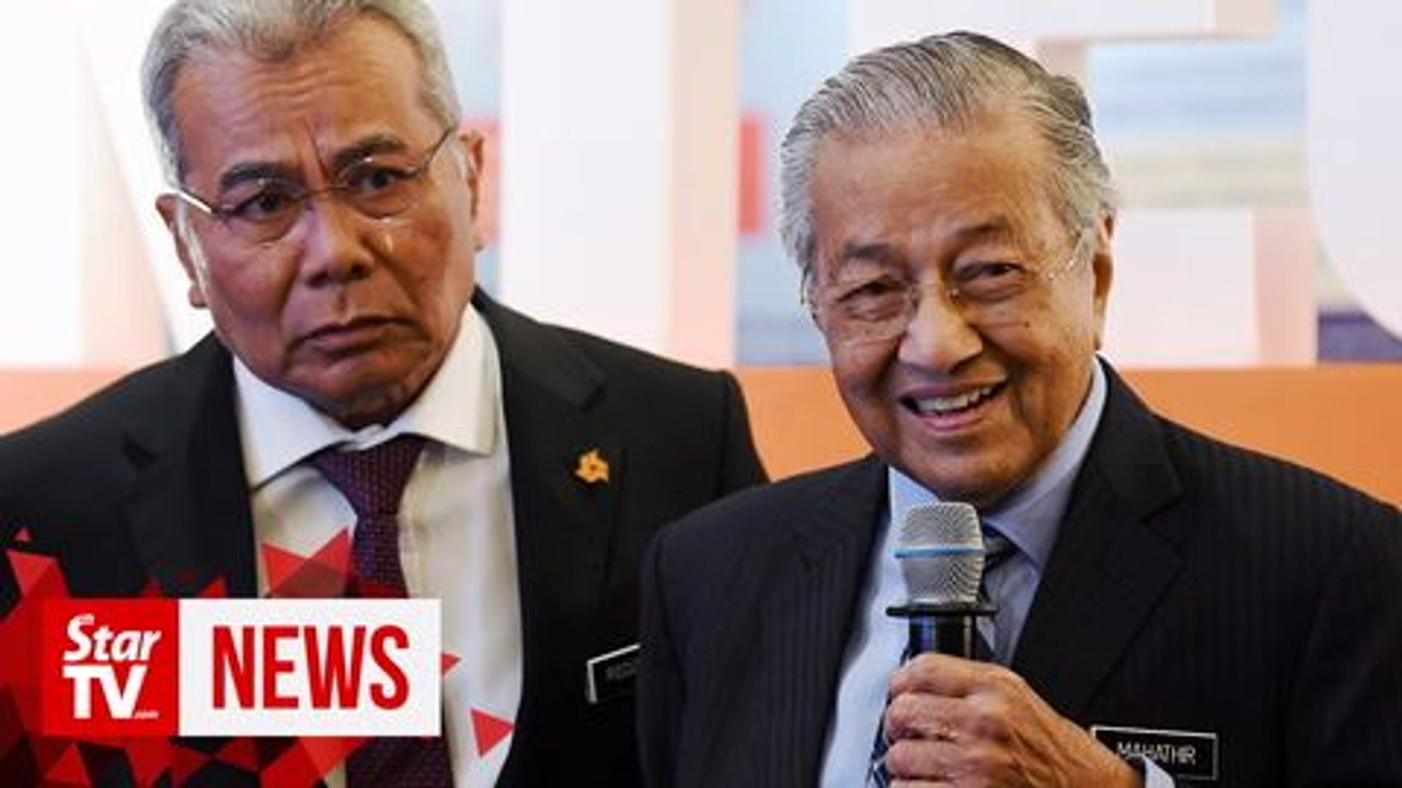 Dr M: I already have some ideas to improve our...