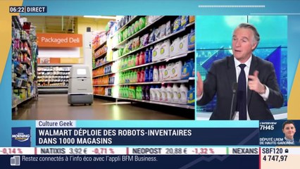 Culture Geek: Walmart déploie des robots-inventaires dans 1 000 magasins, par Frédéric Simottel - 14/01