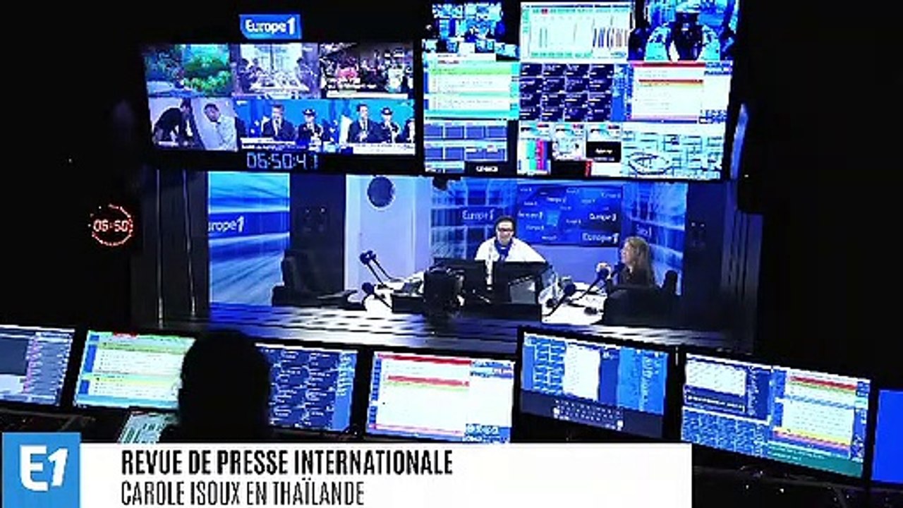 Le Japon, la Thaïlande et l'Angleterre font la Une de la presse internationale