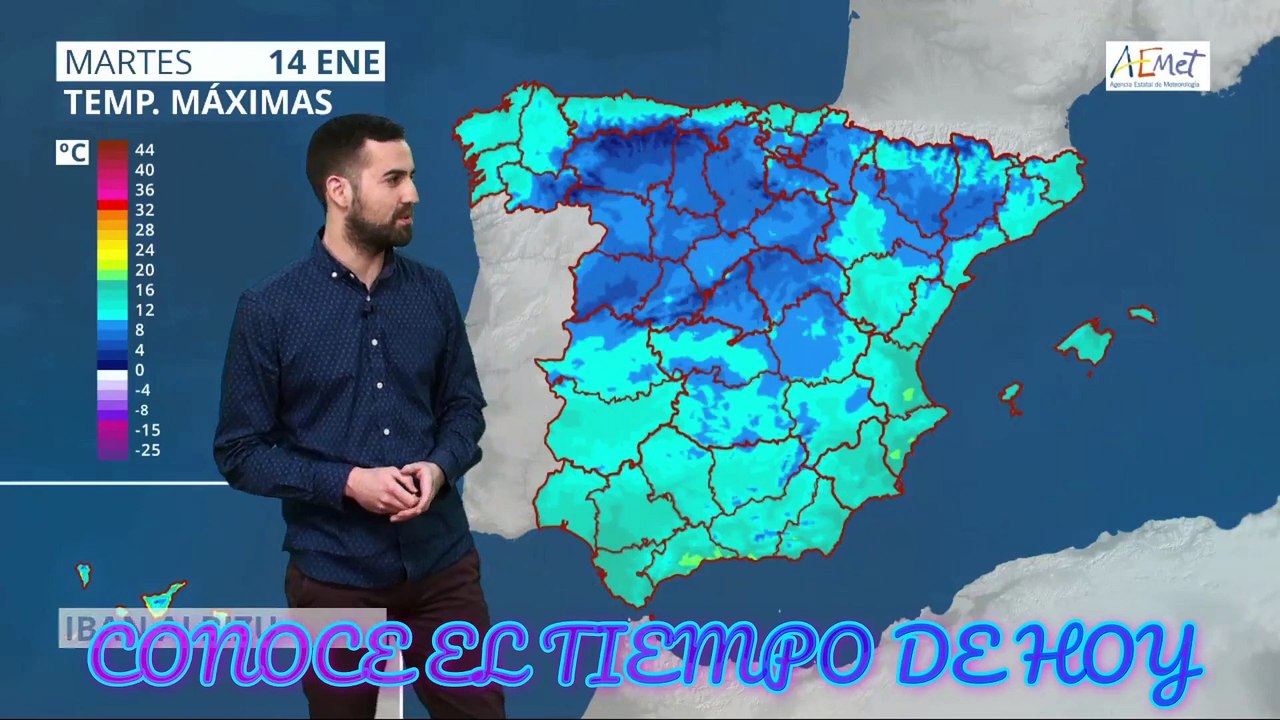 Conoce El Tiempo de Hoy Martes 14 de Enero de 2020
