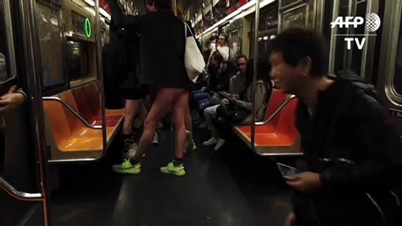 New York: No pants? No problem
