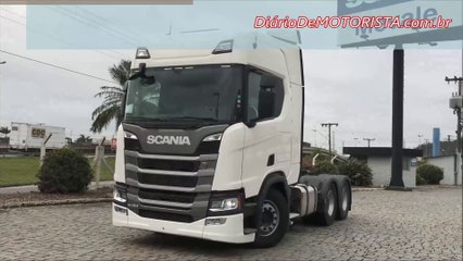 Apresentação Scania R450 6x4 - Exterior e Interior
