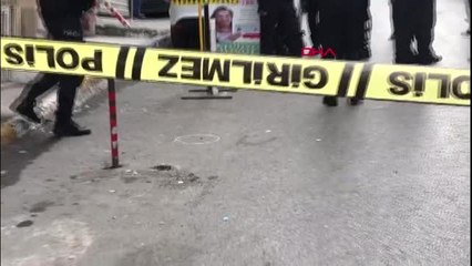 Beyoğlu'ndaki hdp binası önünde hareketli dakikalar