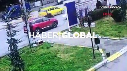 Çekicinin kaldırdığı araçtan düşen kadın... Olayla ilgili soruşturma başlatıldı