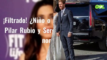¡Filtrado! ¿Niño o niña? Ya se sabe. Pilar Rubio y Sergio Ramos tienen nombre