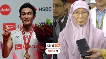 TPM beri Kento Momota madu kelulut untuk cepat sembuh