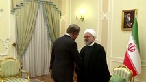 İran Cumhurbaşkanı Ruhani, Pakistan Dışişleri Bakanı Kureyşi'yi kabul etti