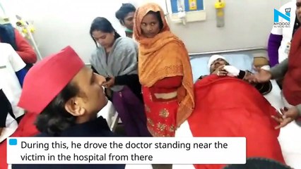 'Step back...you can be from RSS or BJP': Akhilesh Yadav  lashes out at an on-duty doctor