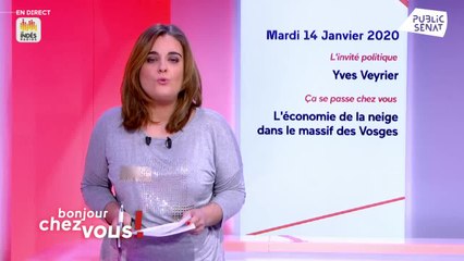 Invité : Yves Veyrier - Bonjour chez vous ! (14/01/2020)