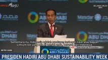 Di Abu Dhabi, Jokowi: Baterai Ponsel Anda Mungkin Mengandung Nikel Indonesia