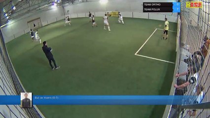 But de Yoann (0-7) - TEAM ORTHO Vs TEAM POLUX - 13/01/20 19:00 - LIGUE 1 - Poitiers Game Parc