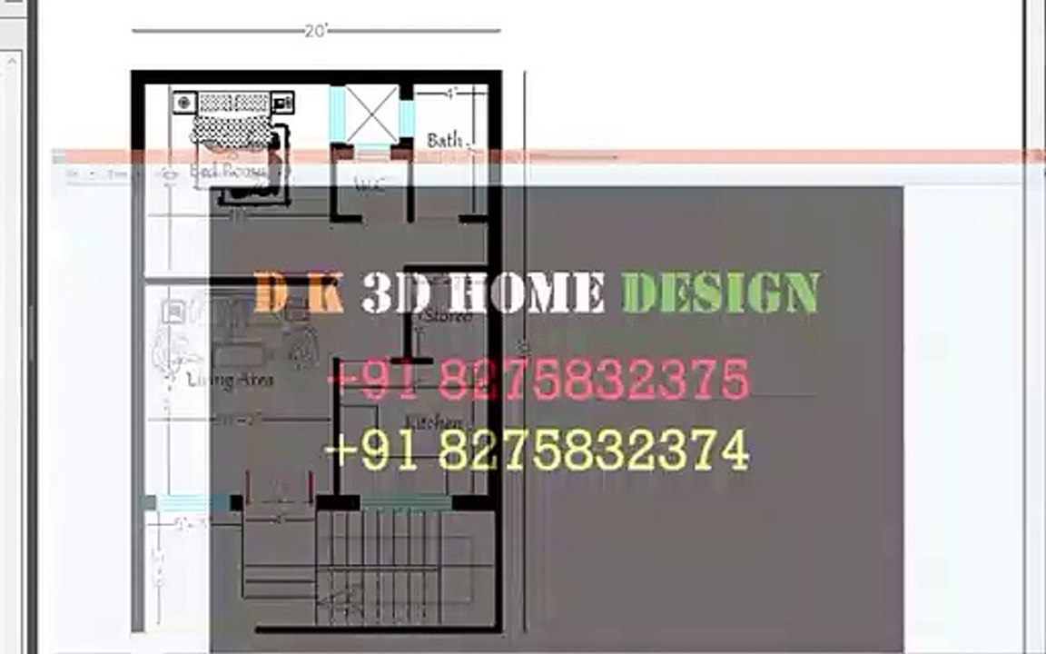 20x30 ft 1 bhk HOUSE PLAN IN HINDI (1)