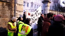 Besançon : Blocage du lycée Pasteur par l'intersyndicale contre la réforme des retraites
